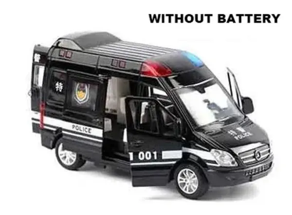 1:32 Ambulance Diecast Model with Sound Light - Image 10