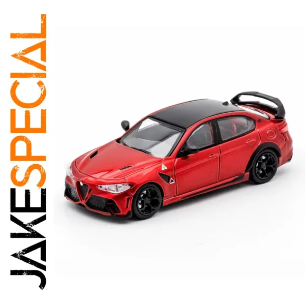 Alfa Romeo Giulia GTAm Red 1:64 Scale Model