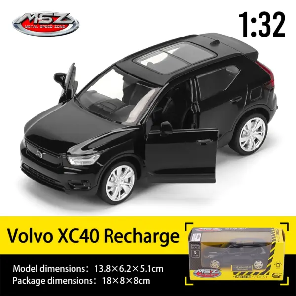 MSZ 1:32 Volvo XC40 Recharge Diecast Model