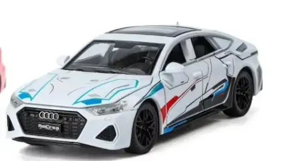 1:32 RS7 Diecast Model Car with Light Sound - Image 9