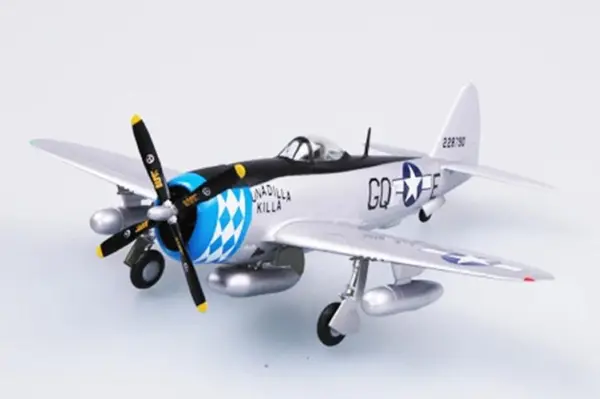 1/72 USAF P-47D Thunderbolt Plastic Model - Image 2