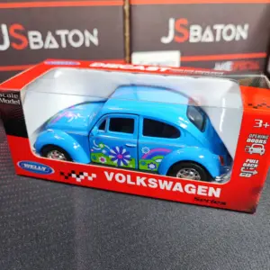 Welly 1:36 Volkswagen Beetle Blue Model 5 1000066902