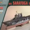 USS Saratoga CV-3 3D Paper Model Kit