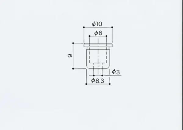 Brass Through Body String Ferrules for Guitars - Image 6