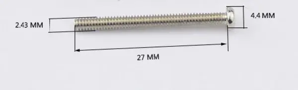 Electric Guitar Pickup Frame Clamp Screws Set - Image 6