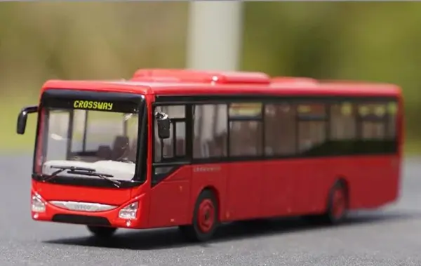 1:87 Scale Diecast CROSSWAY URBANWAY Bus Model - Image 8