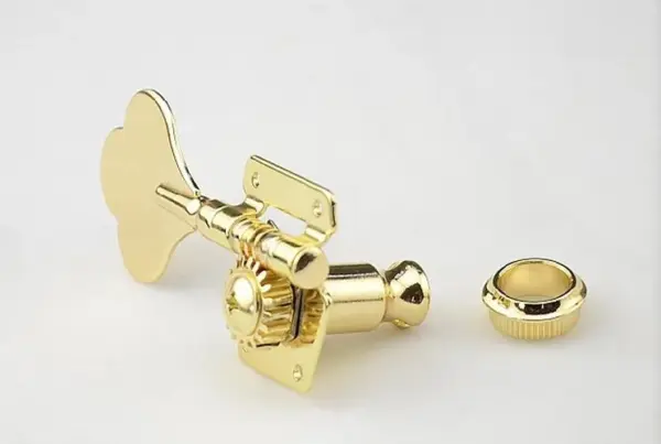 Vintage Gold Cloverleaf Tuners for Bass Guitars - Image 5