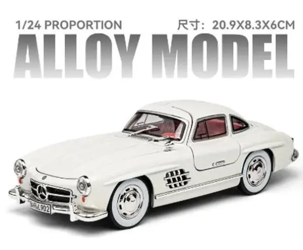Mercedes Benz 300SL Diecast Alloy Model - Image 7