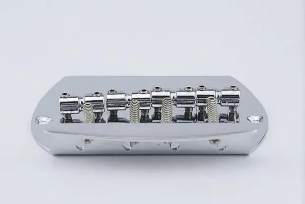 Chrome Bridge and Tailpiece for Bass Guitars - Image 3