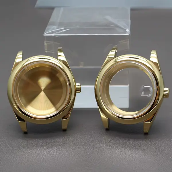 Gold Luxury Men's Watch Cases for Datejust