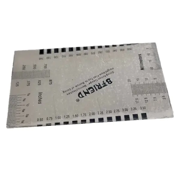 String Action Ruler Gauge for Guitar Instruments - Image 2