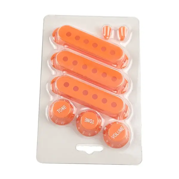 Vintage White Single Coil Guitar Pickup Set - Image 8