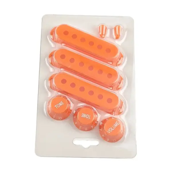 Vintage White Single Coil Guitar Pickup Set - Image 2