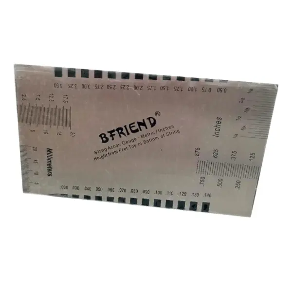 String Action Ruler Gauge for Guitar Instruments