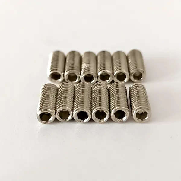 12 Pcs Hex Screws for Electric Guitar Bridge - Image 2