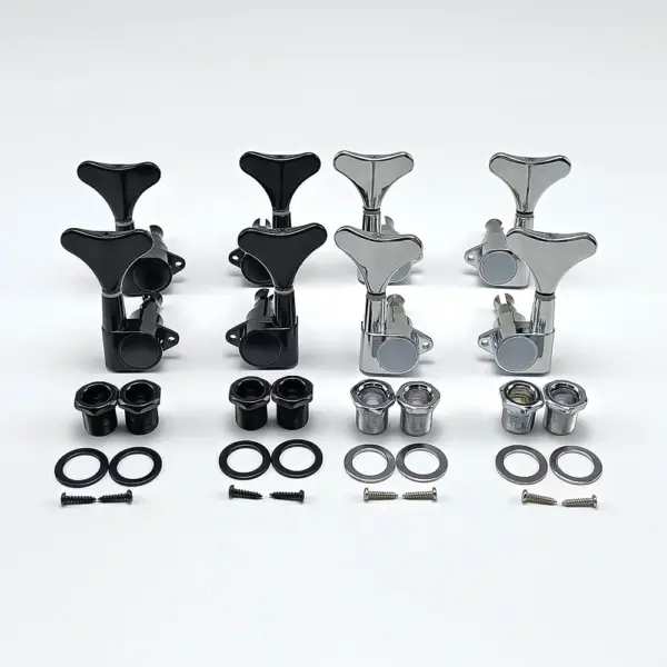 4 Pcs Bass Guitar Tuning Pegs Machine Heads - Image 2