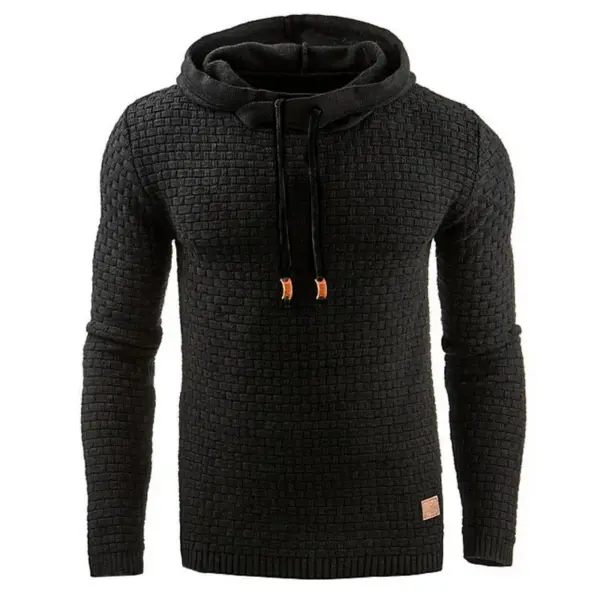 Casual Men's Oversized Hoodie with Zipper - Image 10