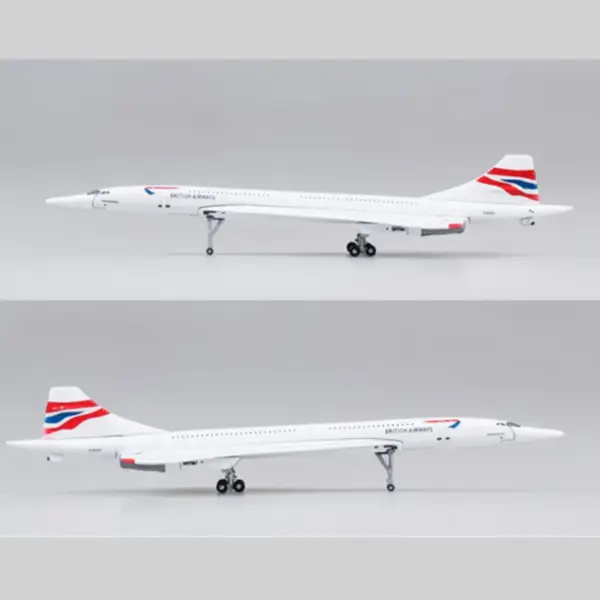 1:400 Scale Concorde Diecast Airplane Model - Image 2