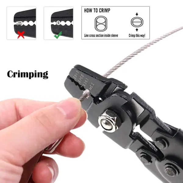 Stainless Steel Fishing Pliers with 150 Sleeves - Image 5