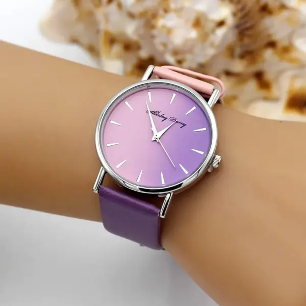 Ladies Quartz Wristwatch with Gradient Strap - Image 11