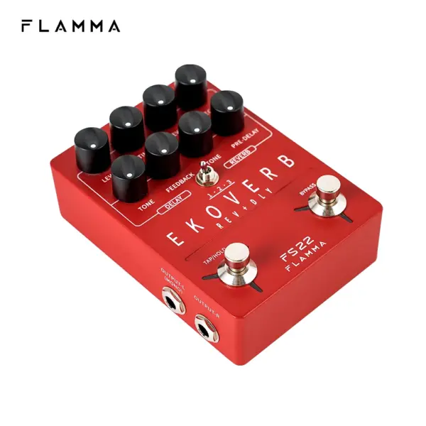 FLAMMA FS22 Dual Reverb Delay Pedal - Image 4