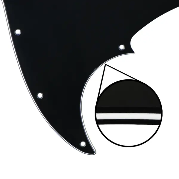 10-Hole Bass Pickguard for Jazz Bass - Image 4