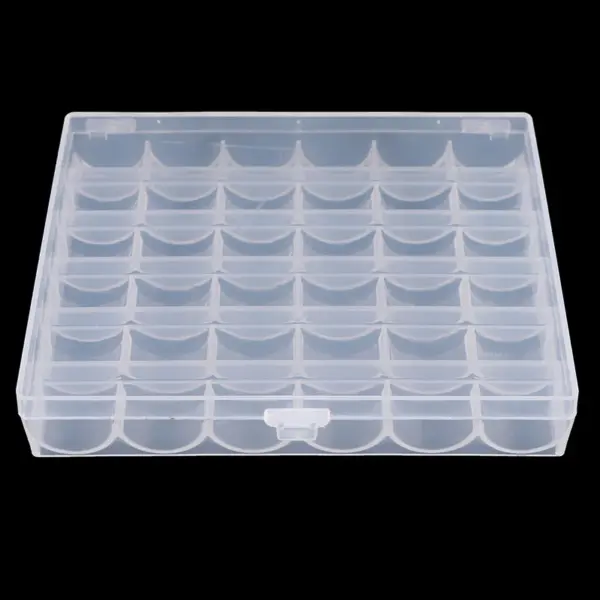 25/36 Pcs Clear Sewing Machine Bobbins Storage - Image 7