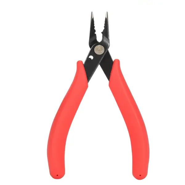 Mini Red Stainless Steel Crimping Pliers - Image 3