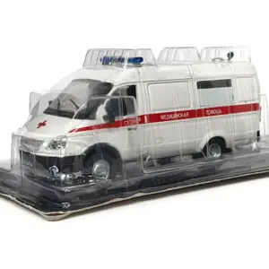 1/43 GAZ-32214 GAZEL Ambulance Diecast Model 11 H2e0d607936f34404bb63db3a971929abo