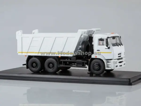 1/43 Scale KAMAZ-6520 White Dump Truck модель - Image 2