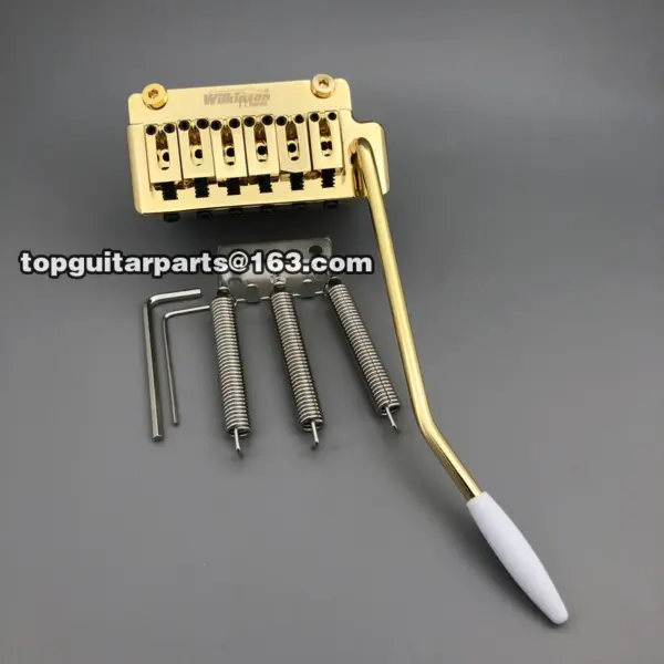 Wilkinson 2 Point Gold Tremolo Guitar Bridge - Image 2