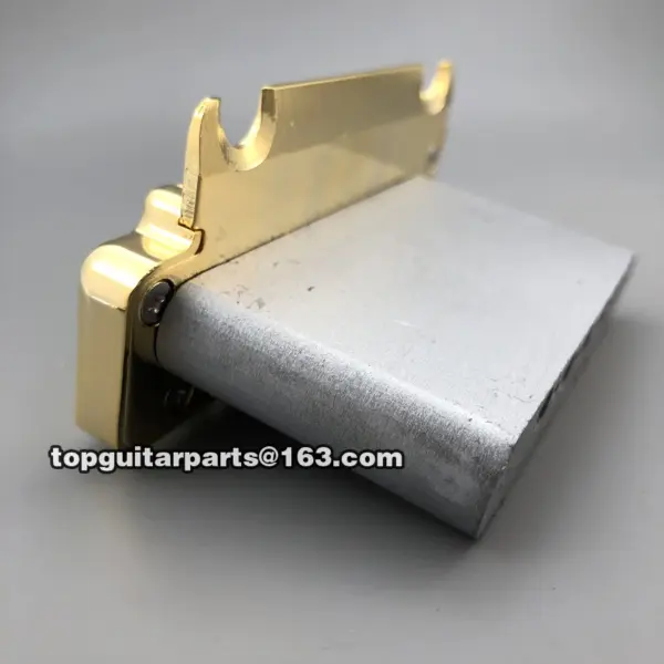 Wilkinson 2 Point Gold Tremolo Guitar Bridge - Image 5