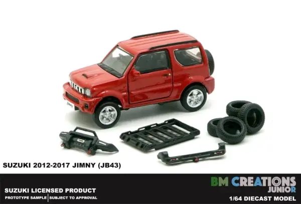 Suzuki Jimny JB43 1:64 Scale Diecast Model - Image 4