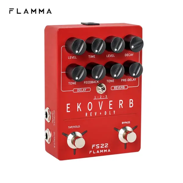 FLAMMA FS22 Dual Reverb Delay Pedal - Image 2