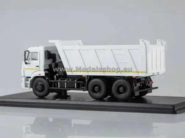 1/43 Scale KAMAZ-6520 White Dump Truck модель - Image 3