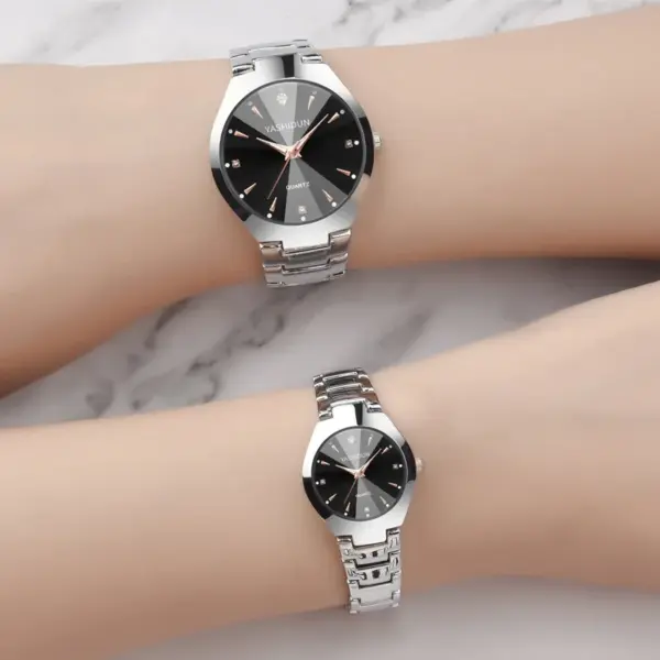 CQ38 Quartz Women's Silver/Rose Gold Watch - Image 2
