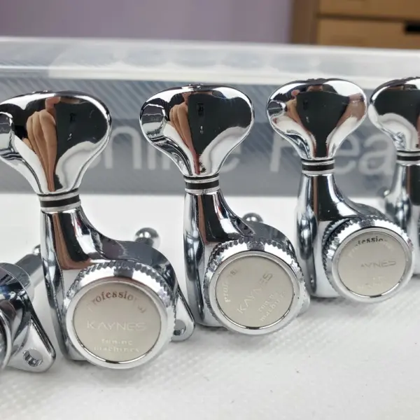 Kaynes DJ334C Locking Tuners for Electric Guitar - Image 4
