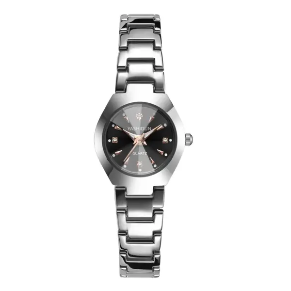 CQ38 Quartz Women's Silver/Rose Gold Watch - Image 10