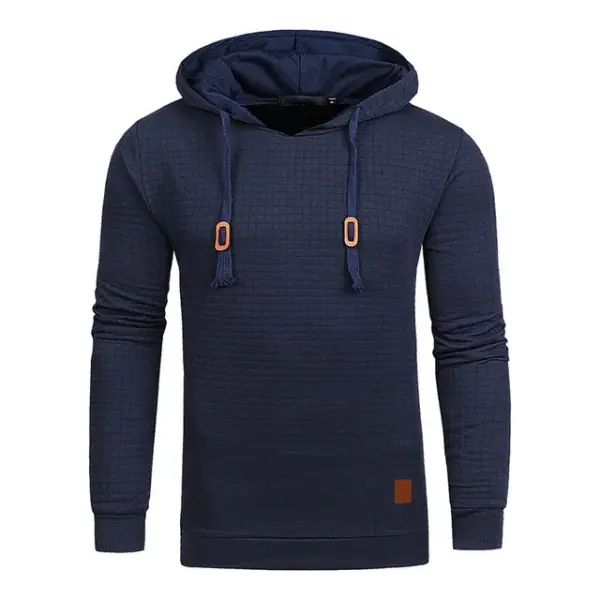 Casual Men's Oversized Hoodie with Zipper - Image 7