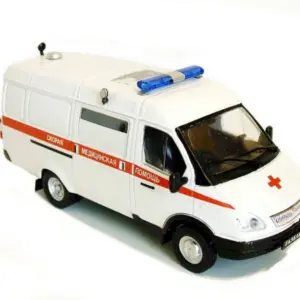1/43 GAZ-32214 GAZEL Ambulance Diecast Model 9 H3e48d6d8fcc44794acf0aaec3584b1e3n