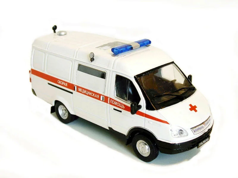 1/43 GAZ-32214 GAZEL Ambulance Diecast Model 4 1/43 GAZ-32214 GAZEL Ambulance Diecast Model - Image 4