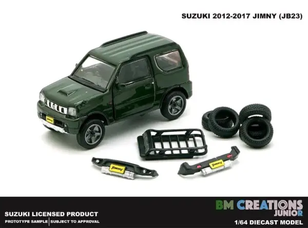 1/64 Scale Suzuki Jimny JB23 Diecast Model - Image 3