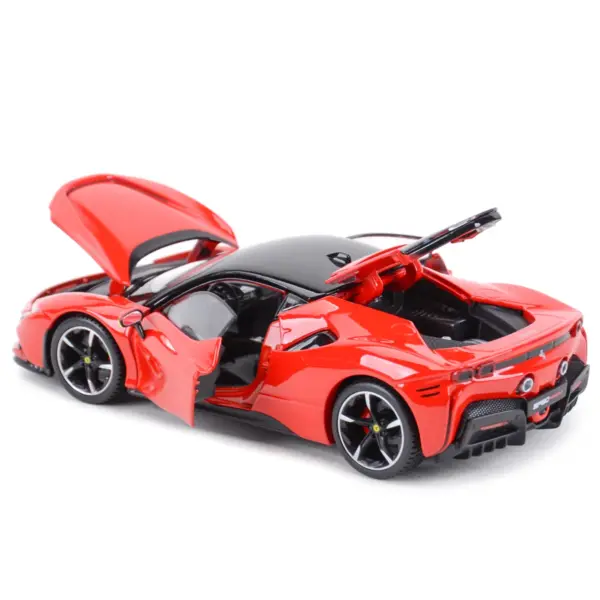 Bburago 1:24 Ferrari SF90 Diecast Model Car - Image 4