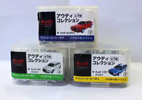 1/87 Scale Audi Model Cars 3pcs Set - Image 6