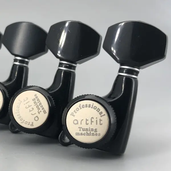 SG Series Locking Guitar Tuners Black Finish - Image 6