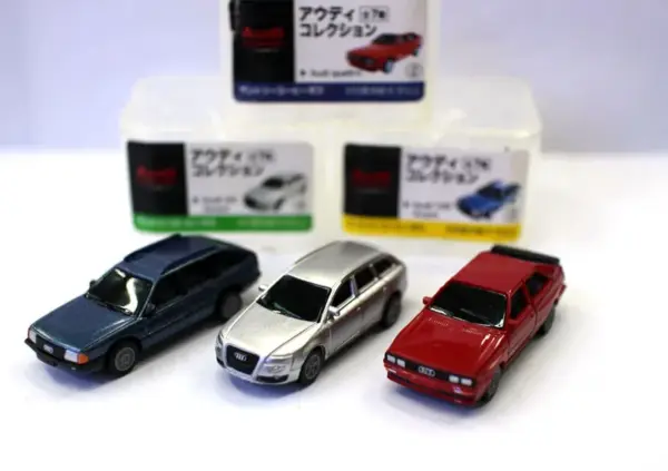 1/87 Scale Audi Model Cars 3pcs Set - Image 5