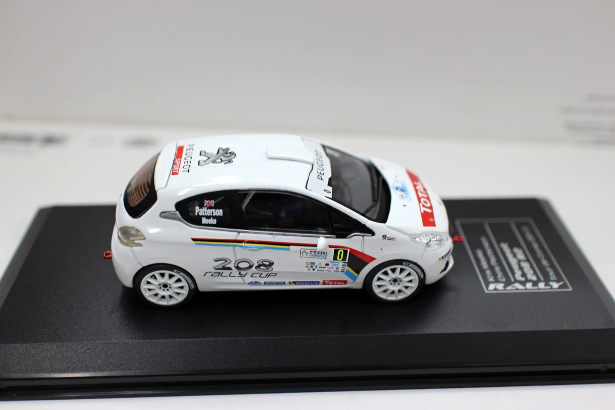 Peugeot 208 Diecast Rally Car Model 1:43 4 Peugeot 208 Diecast Rally Car Model 1:43 - Image 4