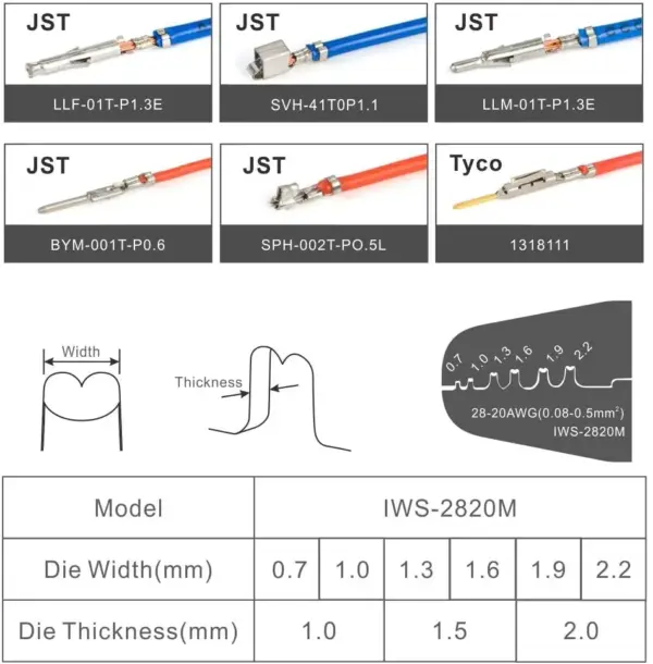 IWS-2820 Mini Crimping Tool Set 460pcs - Image 3