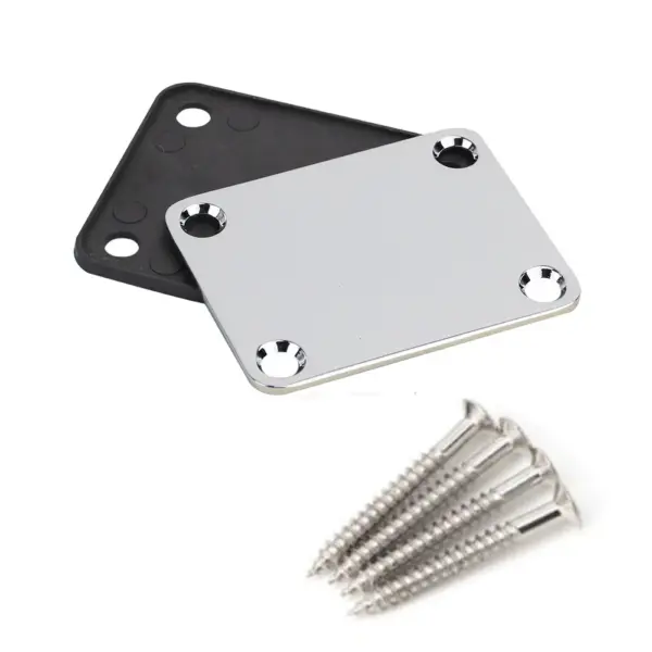 TL Style Guitar Neck Plate with Screws - Image 2