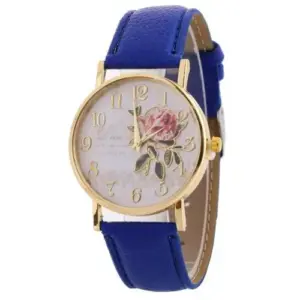 Rose Flower Women Quartz Wrist Watch 57245 23 H553900173cde47588a86a2fbf62a016cq